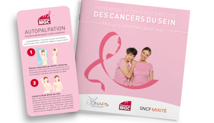 Brochure et plaquette cancer du sein MGC 2025